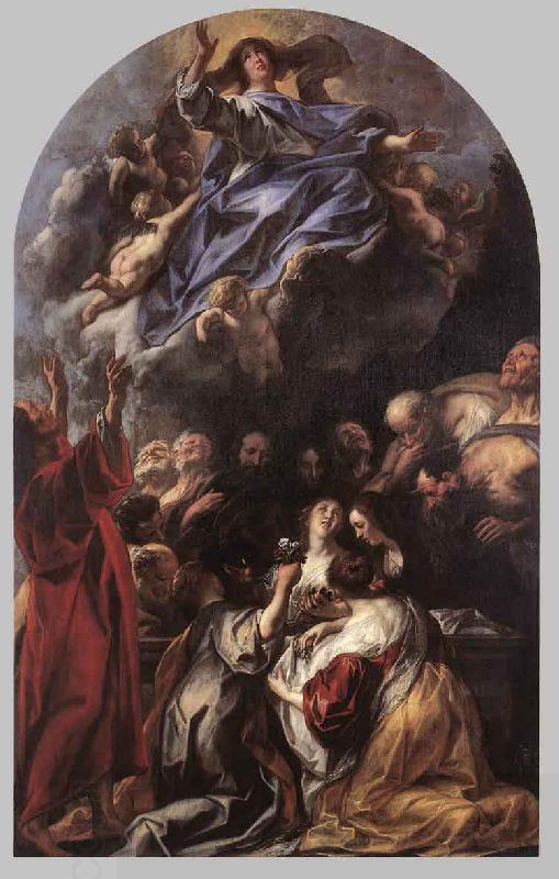 Jacob Jordaens Assumption of the Virgin oil painting picture